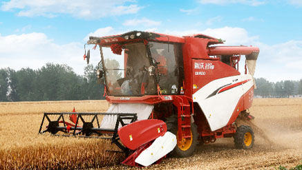 GM100在河南省進(jìn)行跨區(qū)作業(yè)